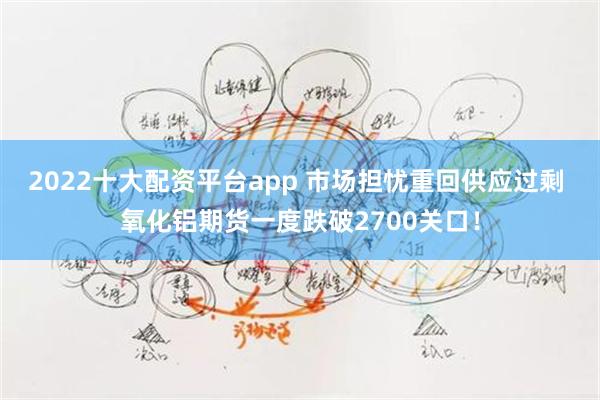 2022十大配资平台app 市场担忧重回供应过剩 氧化铝期货一度跌破2700关口！