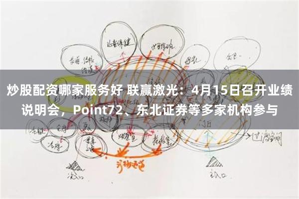 炒股配资哪家服务好 联赢激光：4月15日召开业绩说明会，Point72、东北证券等多家机构参与