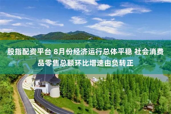 股指配资平台 8月份经济运行总体平稳 社会消费品零售总额环比增速由负转正
